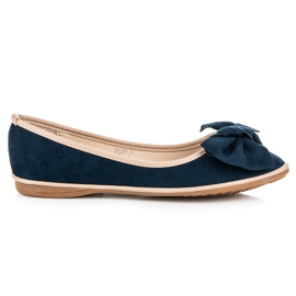 Seastar Ballerinas aus Wildleder blau