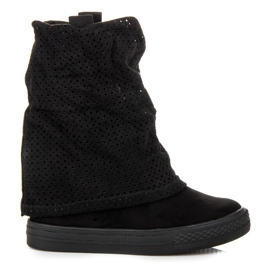 SDS Durchbrochene Turnschuhe schwarz