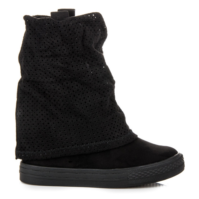 SDS Durchbrochene Turnschuhe schwarz