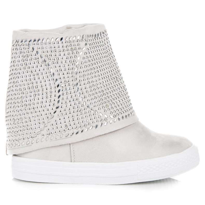 SDS Hellgraue Springstiefel