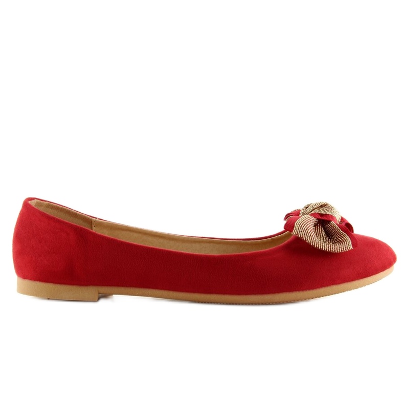 Klassische rote Damenballerinas vs-330 Red