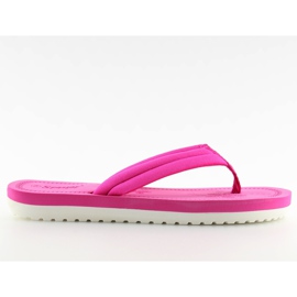 Fuchsiafarbene Flip-Flops für Damen CK38 fushia rosa