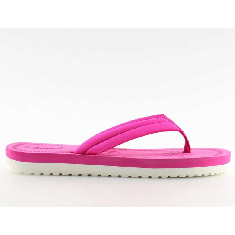Fuchsiafarbene Flip-Flops für Damen CK38 fushia rosa