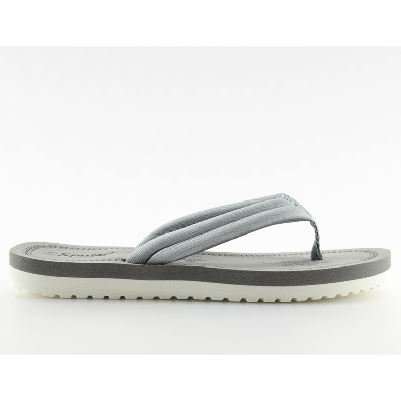 Graue Flip-Flops für Frauen CK38 grau