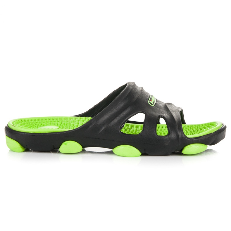 Hasby Herren-Pool-Hausschuhe schwarz