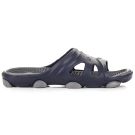 Hasby Herren-Pool-Hausschuhe blau