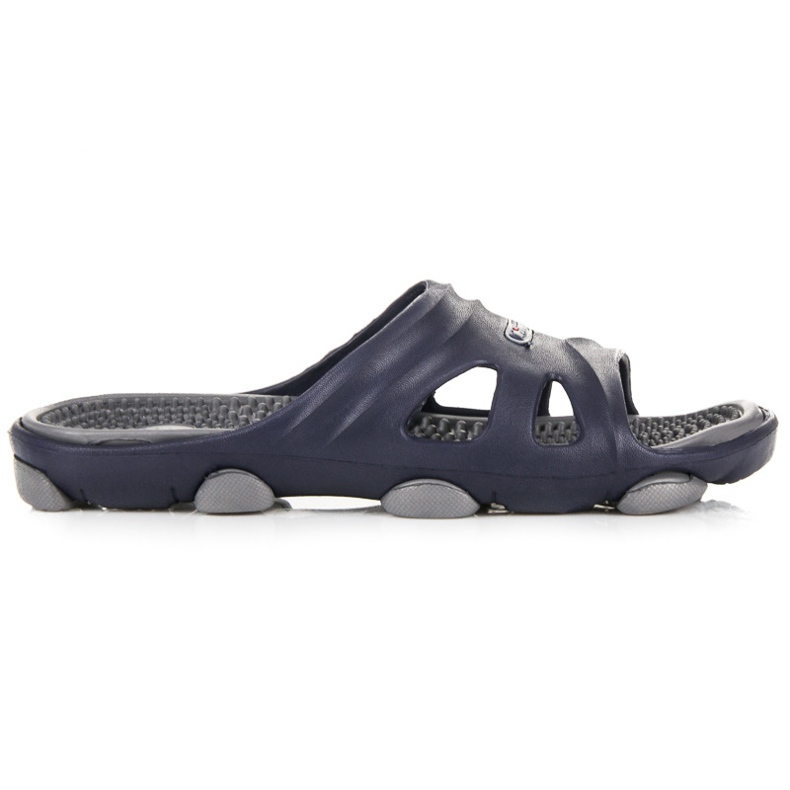 Hasby Herren-Pool-Hausschuhe blau