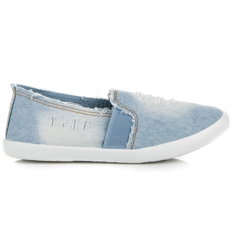 Bella Paris Schlüpfen Sie in Jeans-Sneakers blau