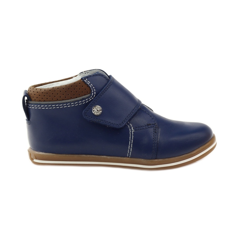 Klettstiefel Bartek 31829 marineblau navy blau braun