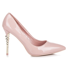 Seastar Stilettos mit dekorativem Absatz rosa