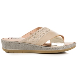 Kylie Lässige Flip-Flops grau