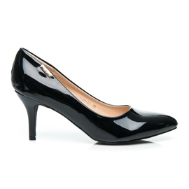 Vices Klassische Glanz-Heels schwarz