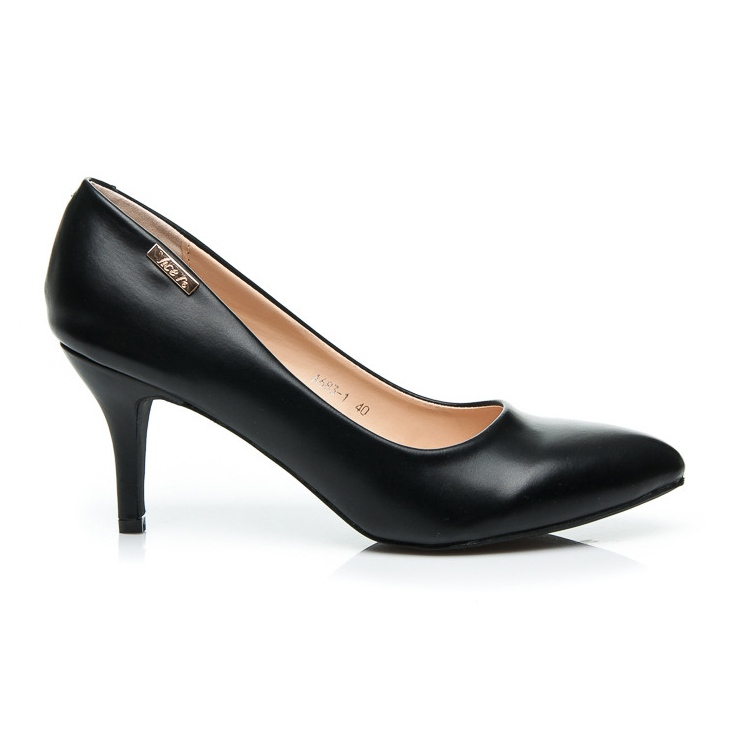 Vices Klassische High Heels schwarz