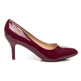 Vices Klassische Shine Heels rot