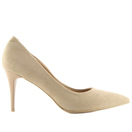 Wildleder-Heels Candy Shop beige beige