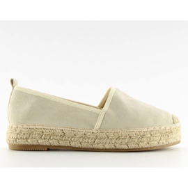 Beige Espadrilles für Damen BB10P beige