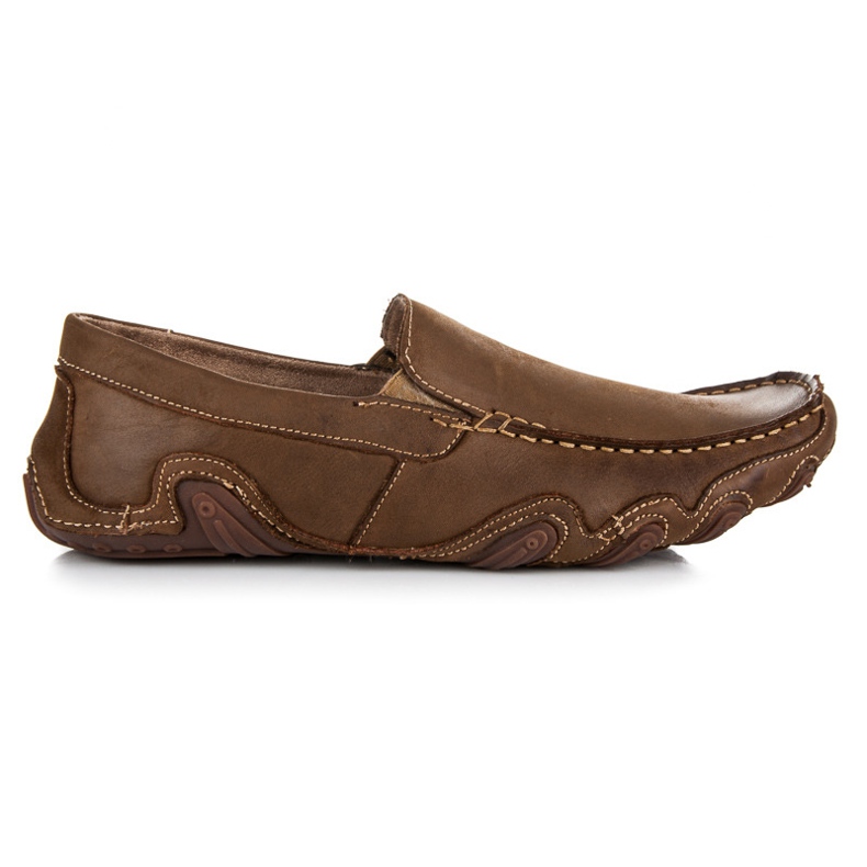 Hasby Loafer aus Leder braun