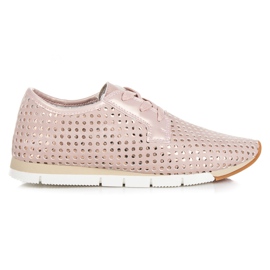 Kylie Modisch gebundene Sneakers rosa