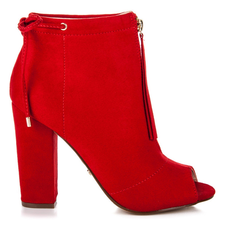 Seastar Offene Stiefeletten rot