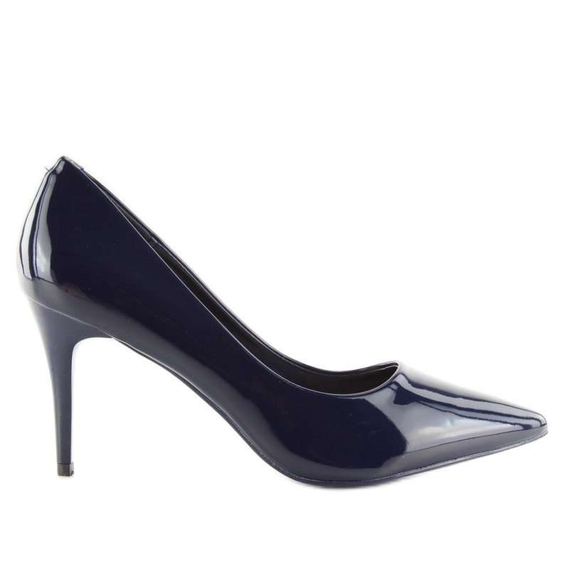 Marineblaue Damenpumps LEI-83 Blau navy blau