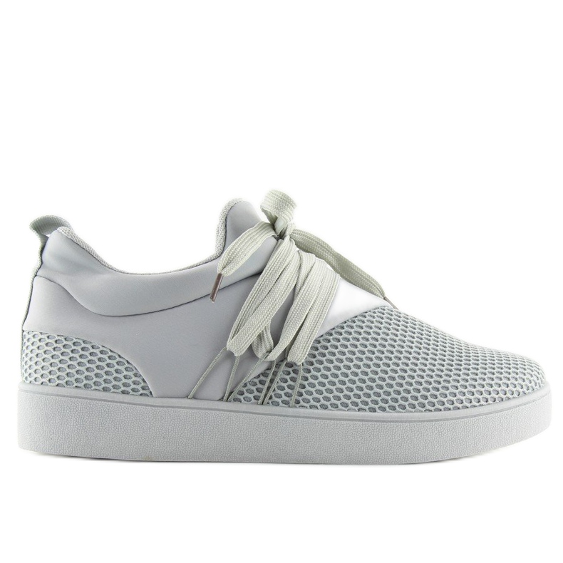 Graue Sportschuhe für Frauen NB186P Grau