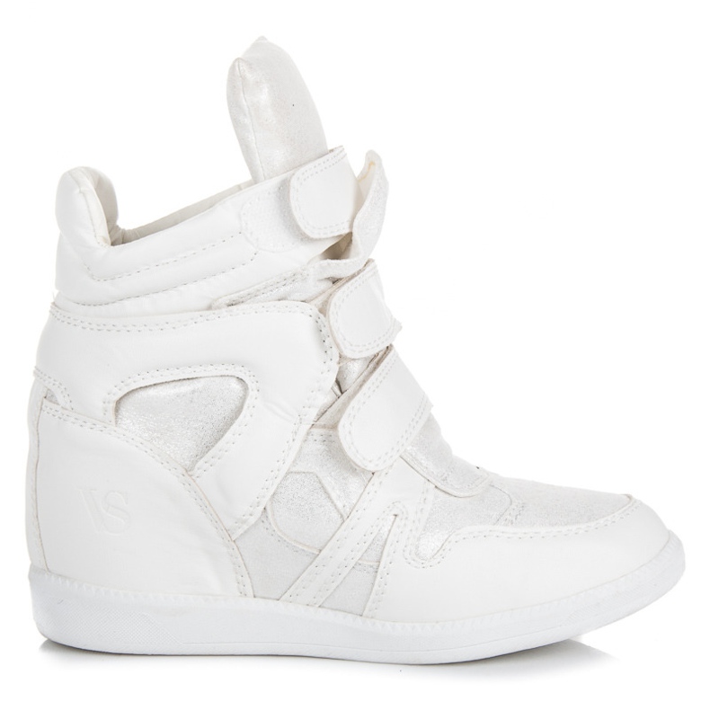 Vices Turnschuhe mit Klettverschluss weiß