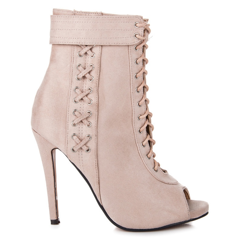 Seastar Gebundene Stiefel mit offener Spitze braun