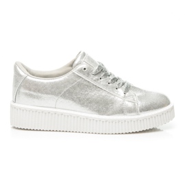 Metallische Schlingpflanzen grau