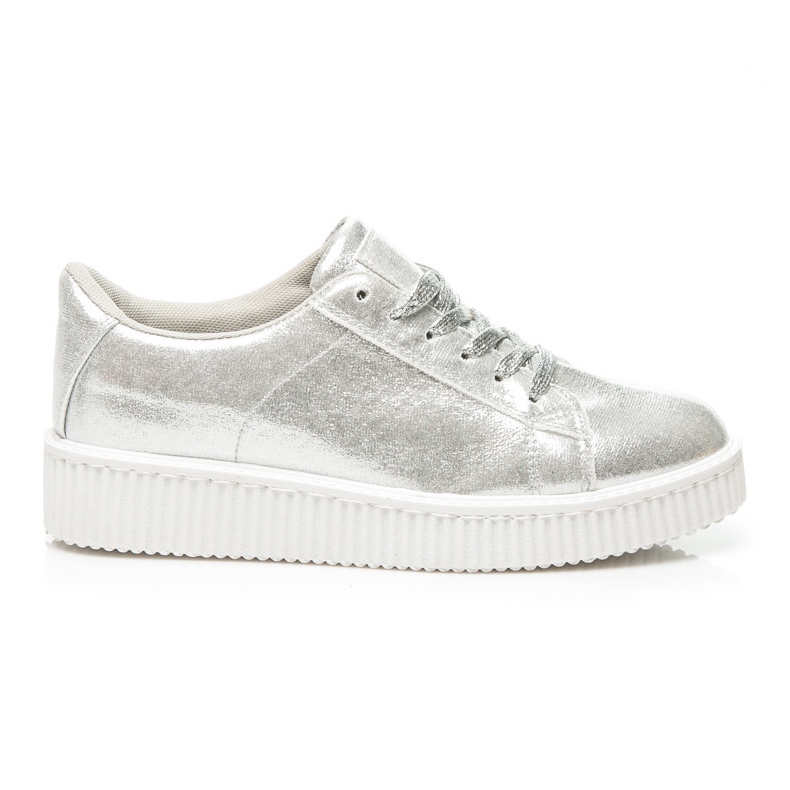 Metallische Schlingpflanzen grau