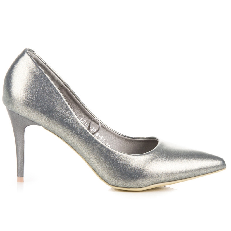 Vinceza Elegante Perlennadeln grau