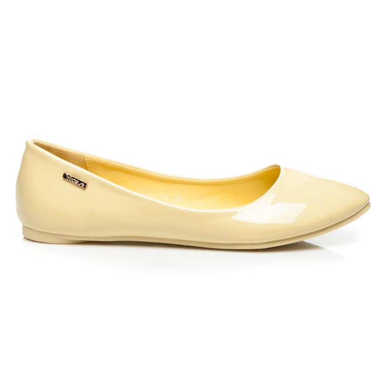Vices Frühlings-Ballerinas gelb