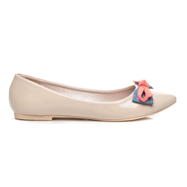 Vices Bonbon-Ballerinas beige