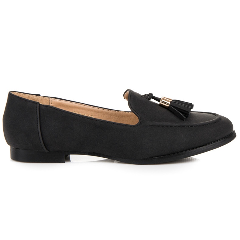 Vices Loafer mit Fransen schwarz