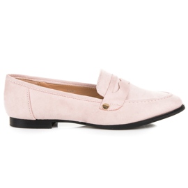 Seastar Wildleder-Loafer rosa