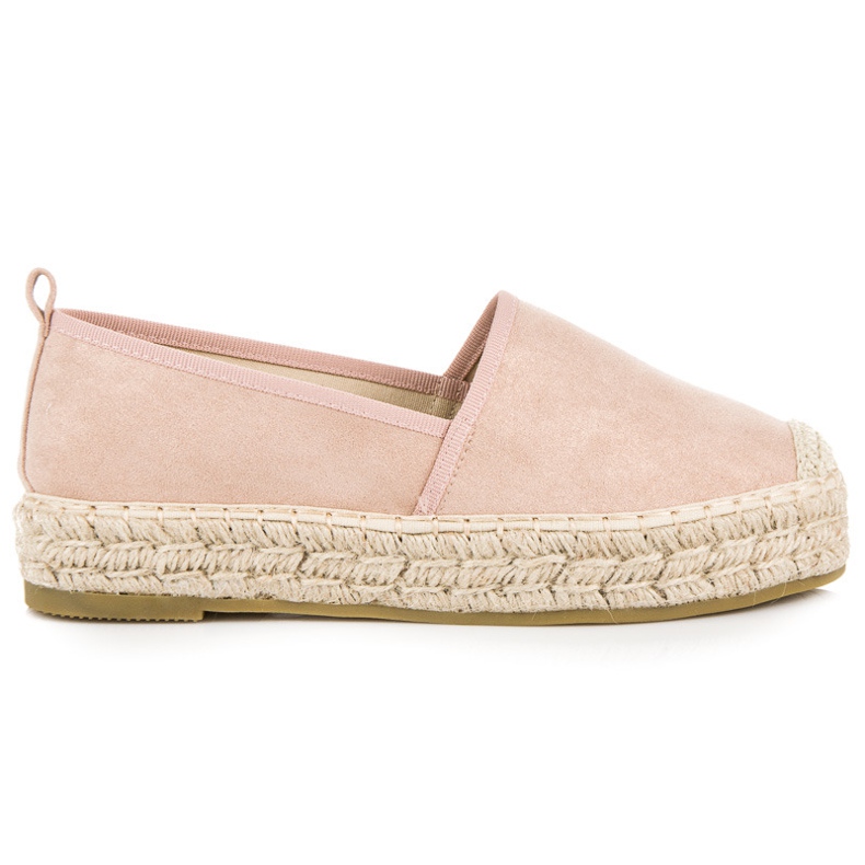 Seastar Puderfarbene Espadrilles für den Frühling rosa