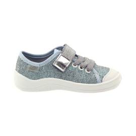 Befado Kinderschuhe, Turnschuhe, Hausschuhe 251x097 grau blau weiß