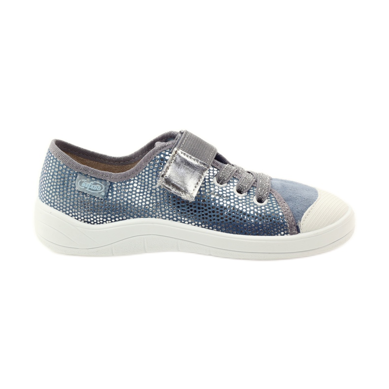 Befado 251y088 Turnschuhe Turnschuhe grau blau weiß