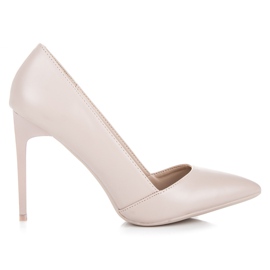 Vices Elegante High Heels Schraubstöcke braun