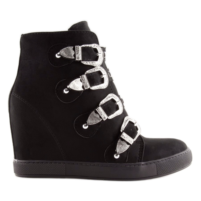 Damen Sneakers Schwarz 100-852Bas-1 Schwarz