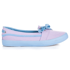 Seastar Lila Slip-On-Sneakers blau violett