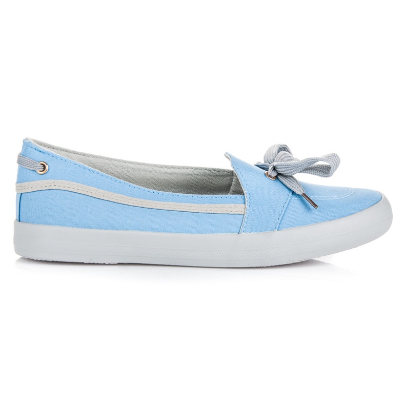 Seastar Blaue Sneaker zum Hineinschlüpfen grau
