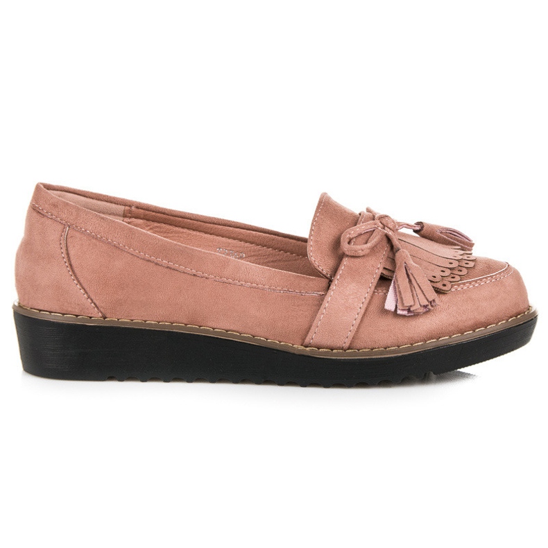 Seastar Loafer mit Fransen rosa