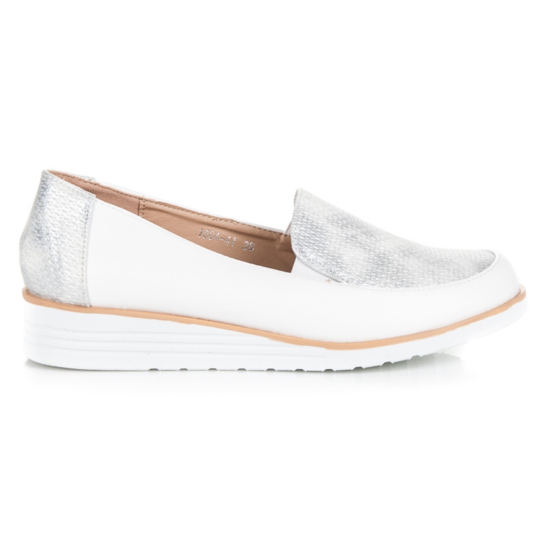 Vices Schuhe mit Lastermuster grau weiß