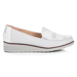 Vices Schuhe mit Lastermuster grau