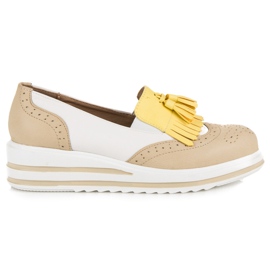 Vices Boho Laster Damenschuhe braun