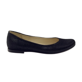 Gregors 686 Damen Ballerinas schwarz grau