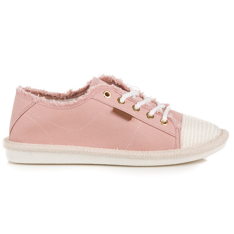 Seastar Schnürschuhe, Espadrilles rosa