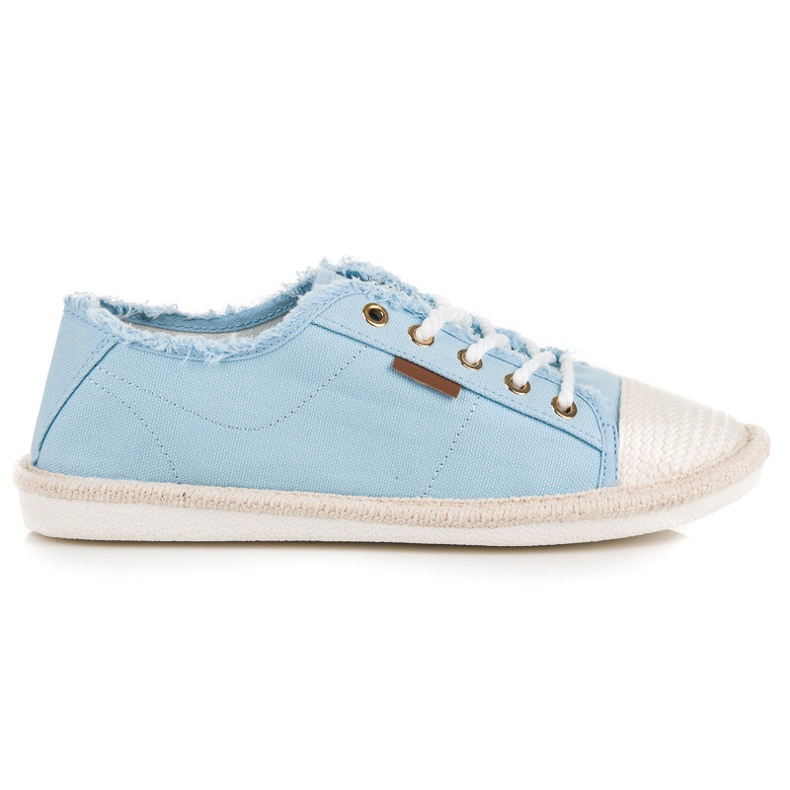 Seastar Schnürschuhe, Espadrilles blau