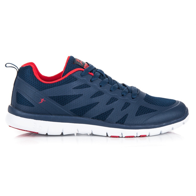 Sportschuhe navy blau rot