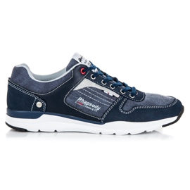 American Club Lässige Sportschuhe blau navy blau